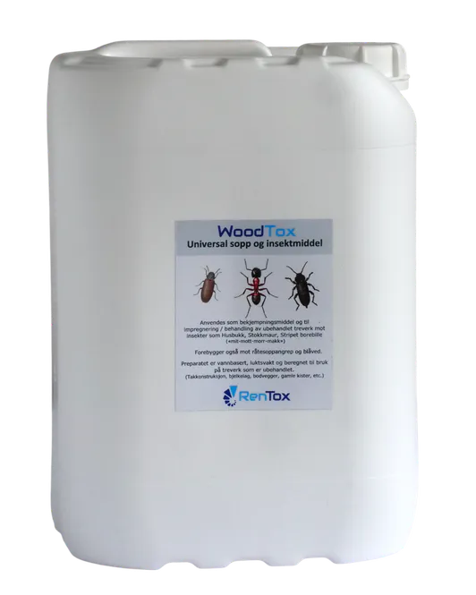 Hovedbilde Woodtox universal sopp og insektmiddel - 10L